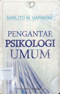 Image of Pengantar psikologi umum