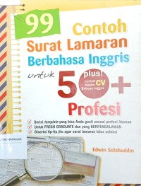 Image of 99 contoh surat lamaran berbahasa Inggris untuk 50+ profesi