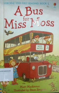 Image of A bus for miss for moss: usborne very first reading: book 3
