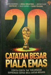 Image of 20 catatan besar piala emas