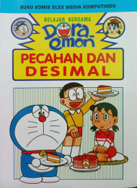 Image of Seri pelajaran Doraemon- pecahan dan desimal